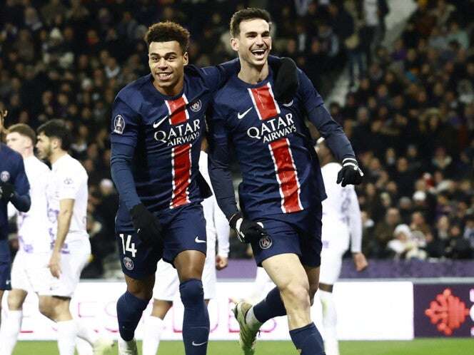 PSG vence a Toulouse e incrementa su ventaja en la cima