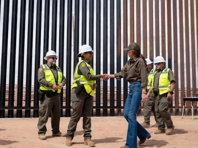 Estados Unidos apuesta al calor: pinta de negro el muro para desalentar migrantes 