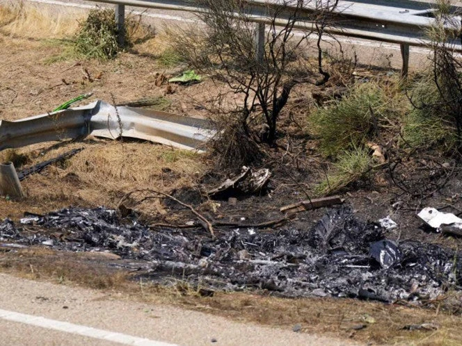 Así quedó el Lamborghini de Diogo Jota