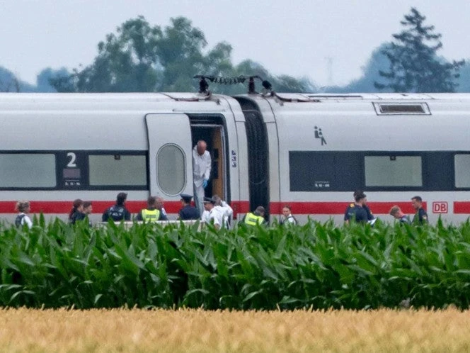 Ataque con hacha en un tren en Alemania deja varios heridos