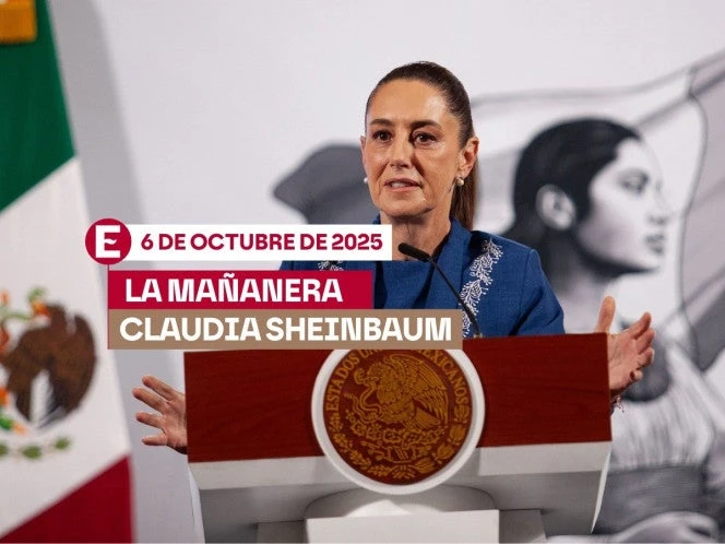 La 'Mañanera' de Sheinbaum: Temas de la conferencia del 6 de octubre