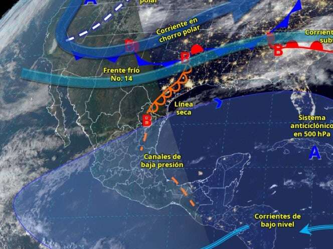 Clima en México este 10 de diciembre de 2024: Se esperan heladas y 'Norte' 