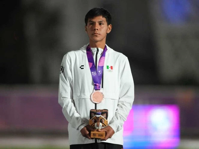 Brandon Pérez, de casi perder un pie a la medalla de bronce