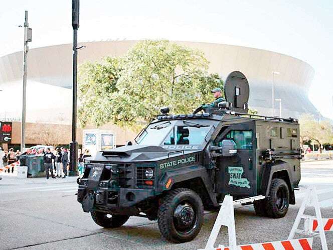 Refuerzan plan de seguridad en Nueva Orleans para el Super Bowl LIX