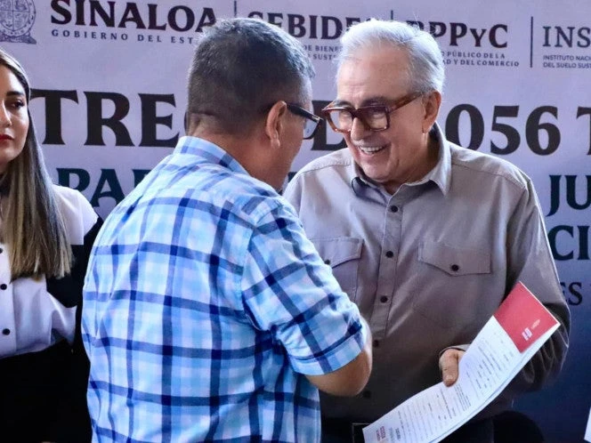 Más de 19 mil familias sinaloenses ya tienen certeza jurídica sobre su patrimonio