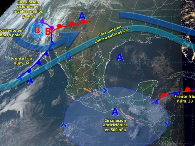 Clima en México este 12 de marzo de 2025: Se esperan lluvias y onda de calor