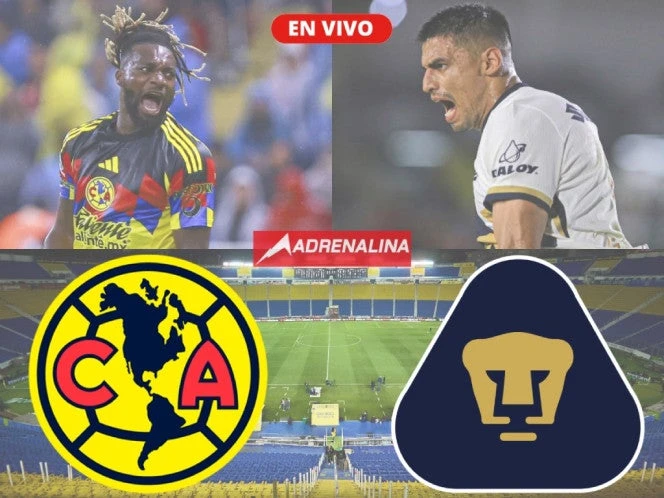 América Vs Pumas EN VIVO: Jornada 11, Apertura 2025