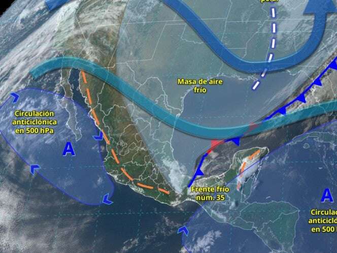 Clima en México este 17 de marzo de 2025: Llega un nuevo frente frío