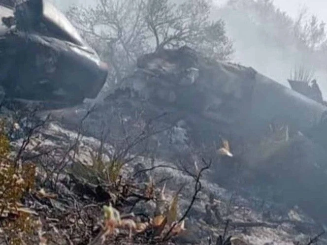 Helicóptero con brigadistas se desploma en Arteaga, Coahuila, durante combate de incendio