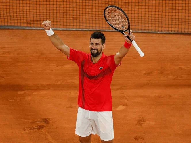 Novak Djokovic se cita con Sinner en semis de Roland Garros