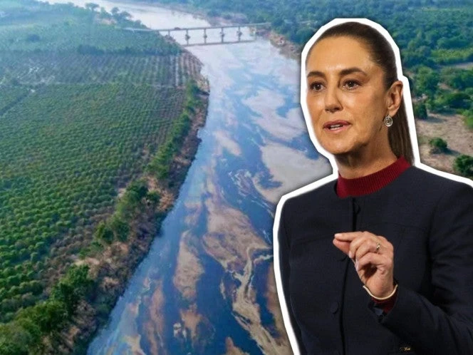 Fuga de hidrocarburo a río Pantepec, por deslave tras lluvias: Sheinbaum