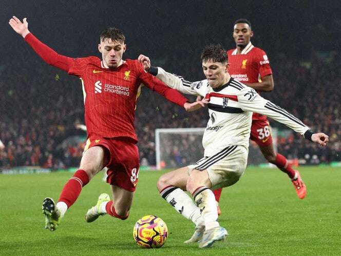 Manchester United sorprende y pone freno al líder Liverpool