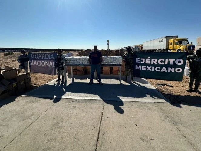 Defensa asegura una tonelada de cocaína en San Luis Río Colorado