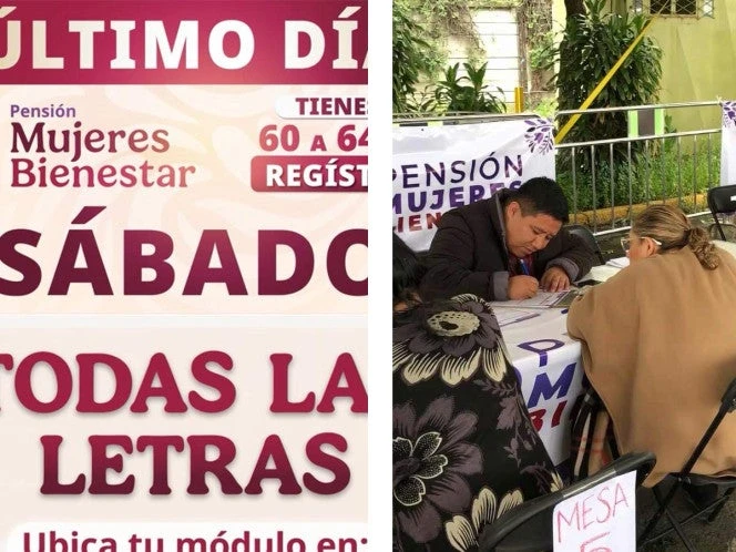 HOY ÚLTIMO DÍA de registro a Pensión Mujeres Bienestar y Adultos Mayores