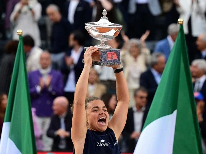 Paolini devuelve el honor: campeona en Roma