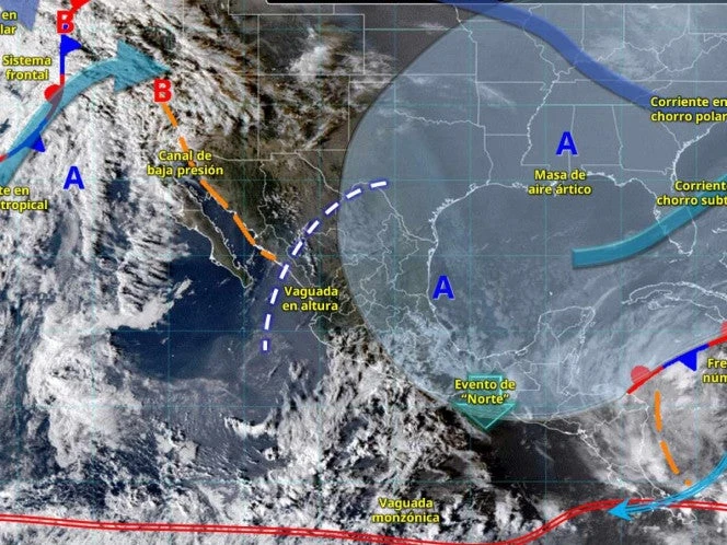 Clima en México este 12 de noviembre: Se esperan heladas y lluvias en estos estados