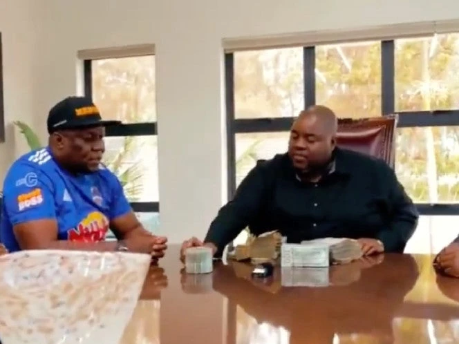 Regalan a equipo de Zimbabwe 250 mil dólares en efectivo