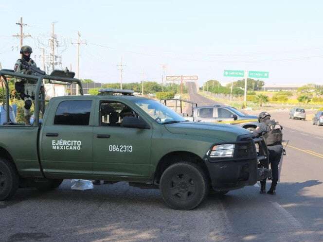 Enfrentamiento deja cinco civiles y dos militares muertos en Culiacán