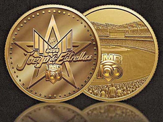 100 años de la LMB: Inmortalizados en monedas de oro