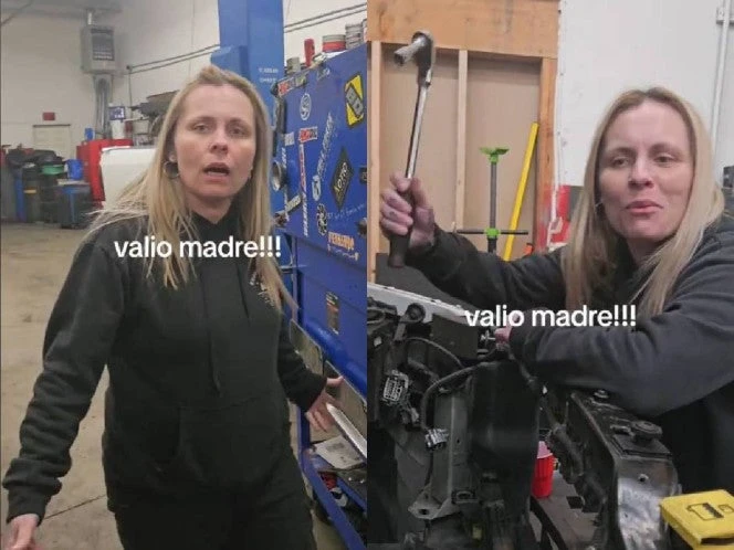 VIDEO: Dueña de taller mecánico se queja de que migración deportó a sus trabajadores