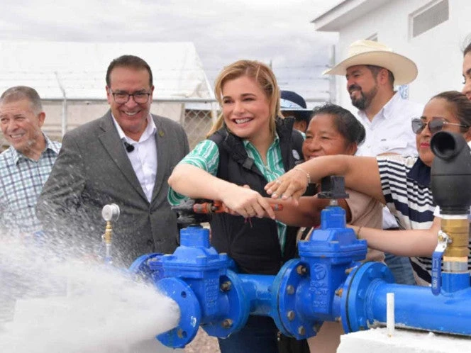 Gobernadora de Chihuahua anuncia inversión de 200 mdp para Plan de Infraestructura Hidráulica