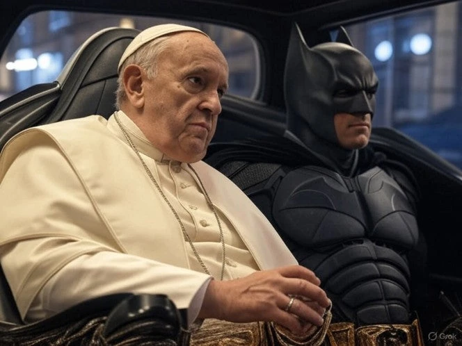 VIDEO Y FOTOS | La muerte del Papa Francisco y ¿su batimóvil?