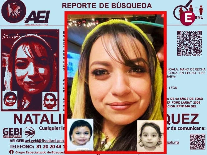 Desaparece mujer estadunidense con sus dos hijos en Apodaca, Nuevo León
