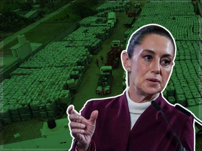 Se investiga posible colusión de trabajadores de Pemex en red de huachicol: Sheinbaum