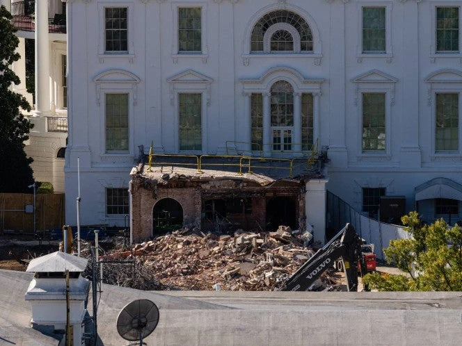 ¿Por qué Trump destruyó el Ala Este de la Casa Blanca?