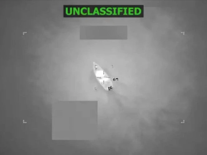 EU ataca embarcación narco del Tren de Aragua; deja 6 muertos