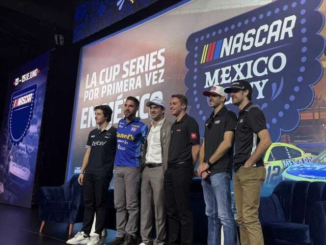 Daniel Suárez y las estrellas de NASCAR Cup se alistan para carrera en México