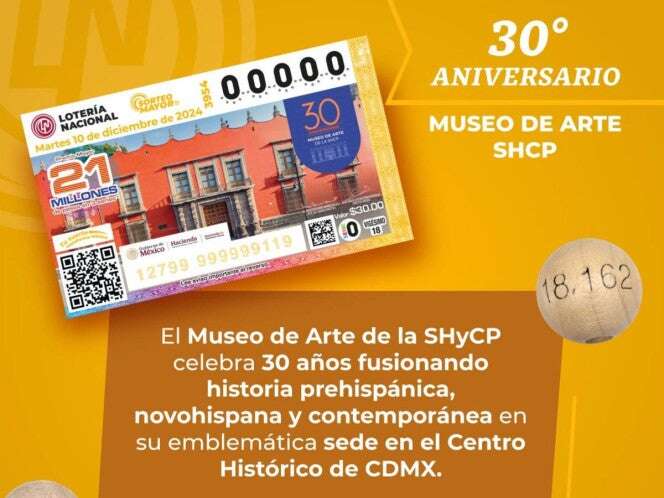 Lotería Nacional: Resultados del Sorteo Mayor 3954 del 10 de diciembre de 2024