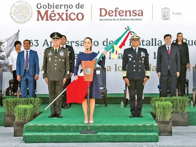 Que viva la soberanía nacional: Sheinbaum