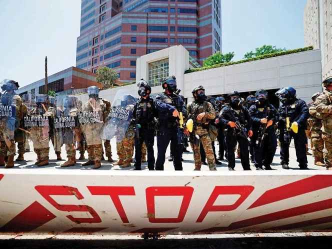 Tensión en Los Ángeles: Trump despliega Guardia Nacional en medio de protestas por redadas 