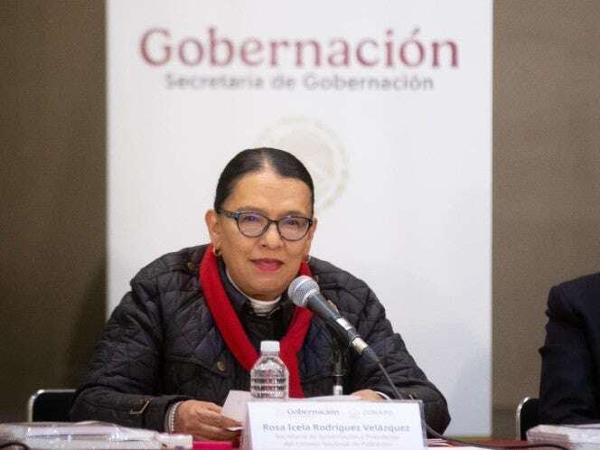 Rosa Icela Rodríguez celebra aniversario de Conapo