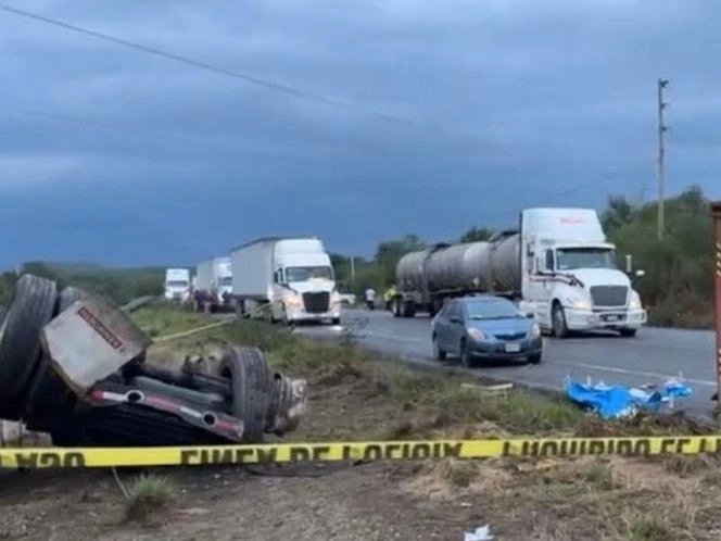 Seis muertos deja accidente en autopista que conecta Tamaulipas y Nuevo León