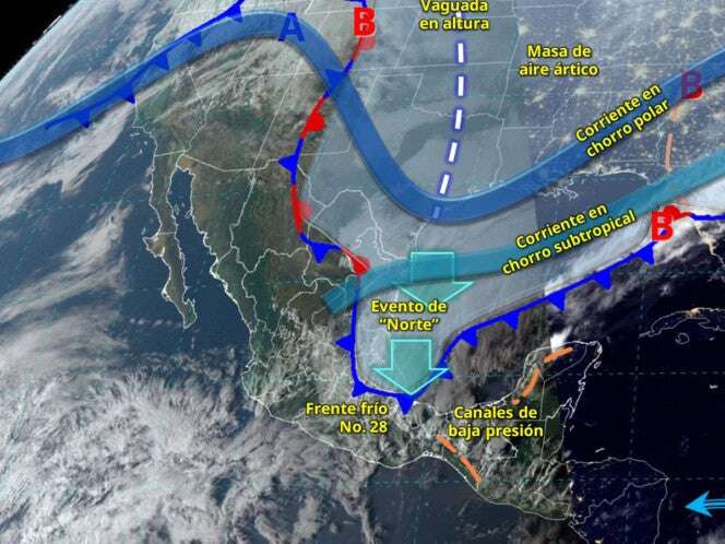 Clima en México este 20 de febrero de 2025: Prevén lluvias y ambiente gélido