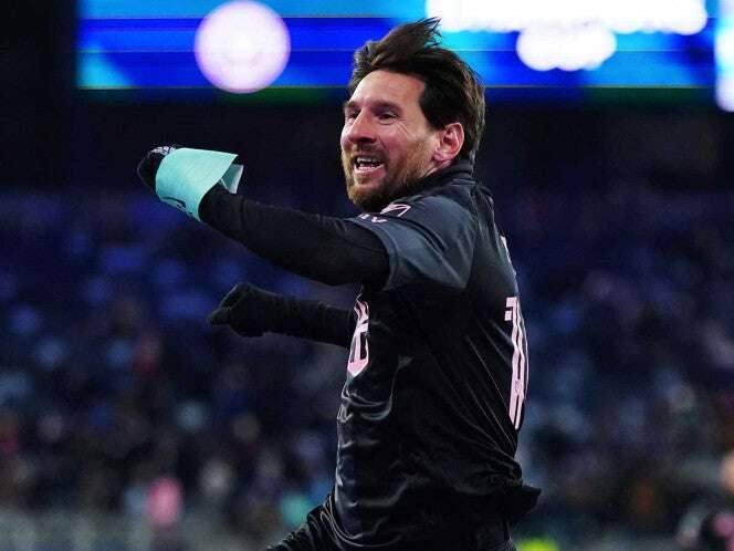 Lionel Messi da ventaja al Inter Miami en Concachampions