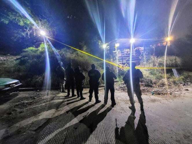 Catean casa en Guadalupe tras asesinato de dos policías