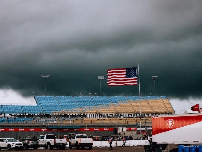 VIDEO: Un tornado impide las prácticas de Pato O'Ward e IndyCar en Iowa