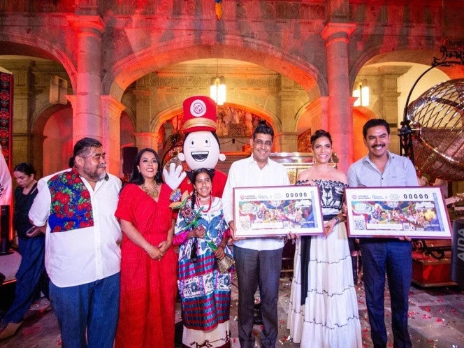 Lotería Nacional celebra la Guelaguetza con sorteo especial desde Oaxaca