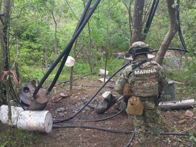 ¡Otro golpe millonario al narco! Semar asegura 21 toneladas de metanfetaminas en Durango 