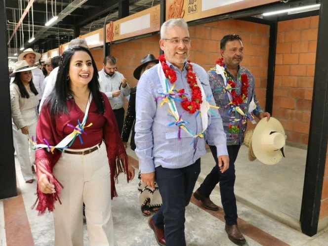 Gobernador Alfredo Ramírez Bedolla inaugura nuevo mercado en Pátzcuaro, Michoacán