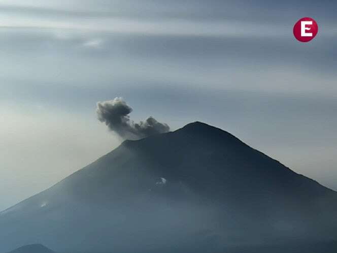 Popocatépetl registra más de 70 exhalaciones este Día de Reyes