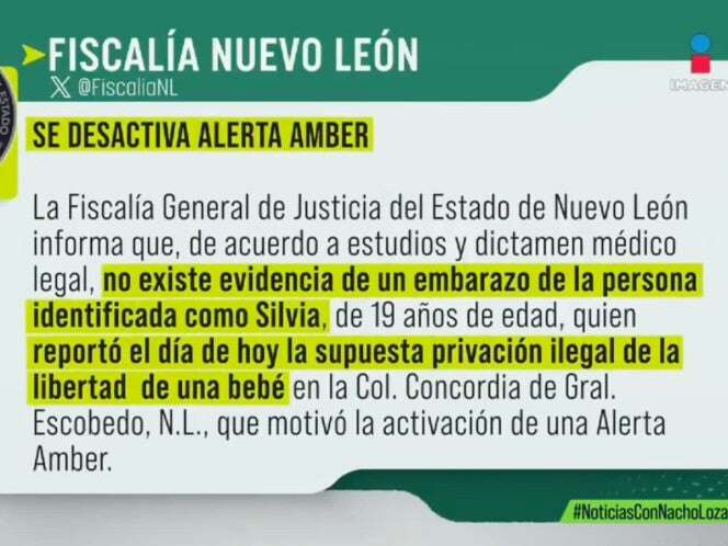 Resultó falso robo de bebé en General Escobedo, Nuevo León