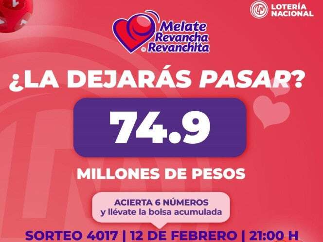 Melate: Resultados del sorteo del 12 de febrero de 2025