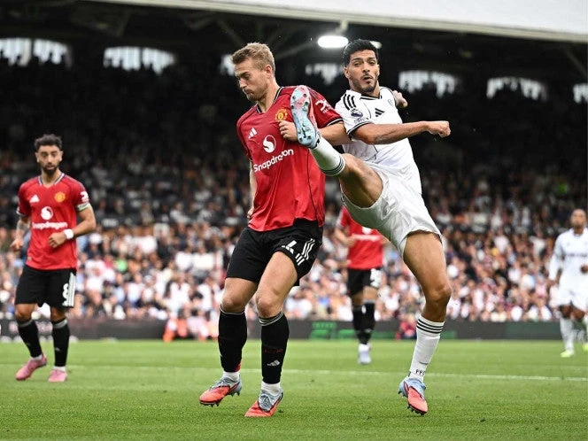 Raúl Jiménez y Fulham le roban el triunfo a Manchester United