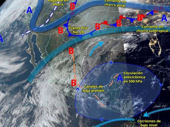 Clima en México este 19 de febrero de 2025: Se esperan heladas, lluvias y 