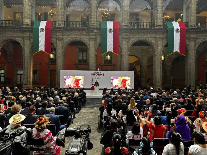 Primer informe: Sheinbaum destaca disminución de la pobreza en México