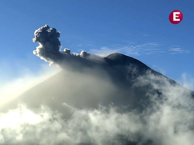 ¡Popocatépetl aumenta a más de 3 horas el nivel de tremor!